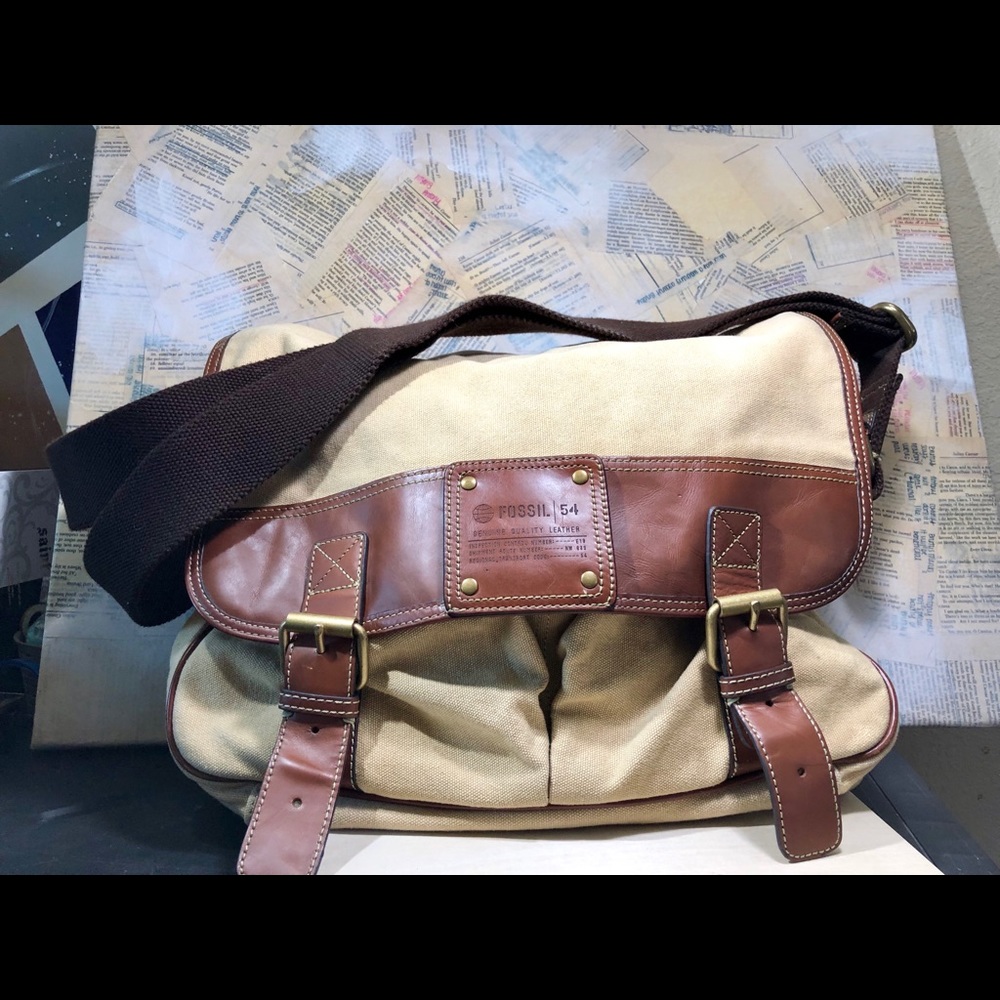 Fossil Vintage Work Bag